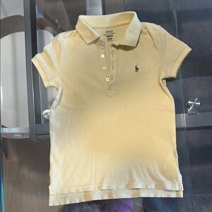Kids- Polo by Ralph Lauren Yellow Classic Polo Shirt- size Kids 6X